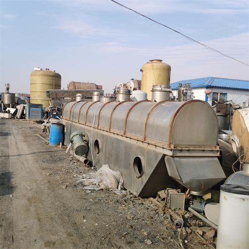 二手振動流化床干燥機(jī) 化工干燥設(shè)備 10米x3米